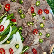 말 수육 메뉴 사진(네이버)