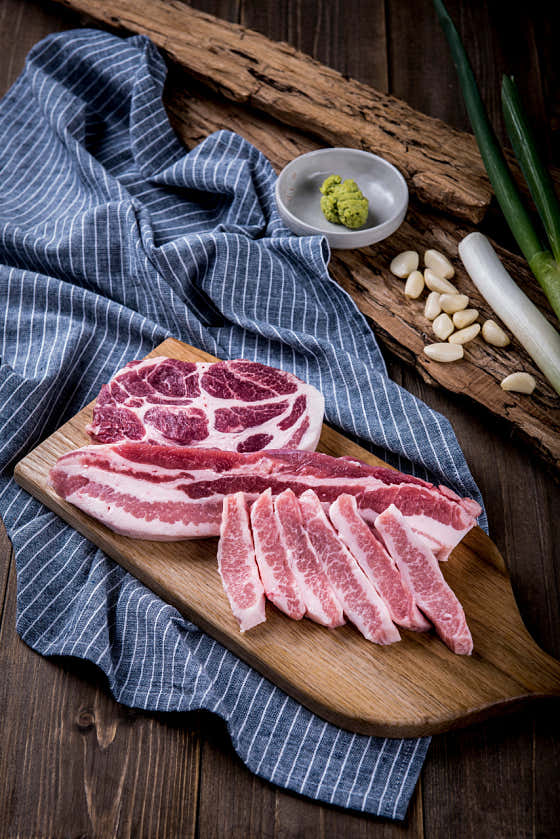 촌놈 돼지한근 메뉴 사진(네이버)