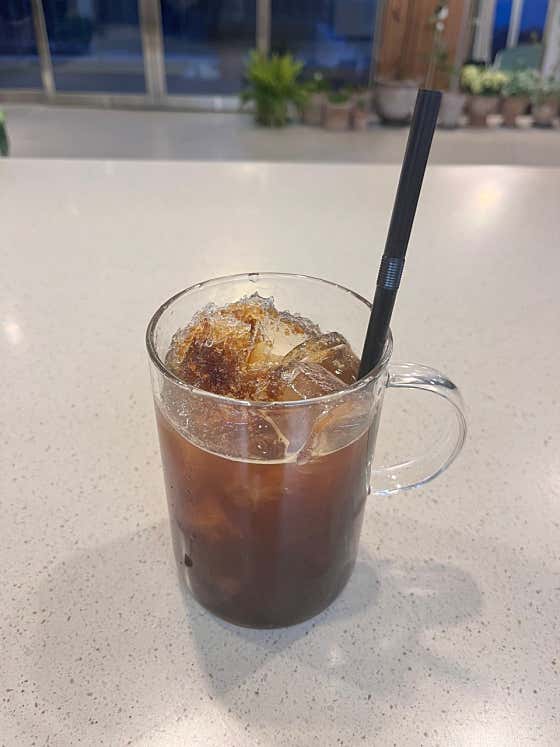 아메리카노(아이스) 메뉴 사진(네이버)