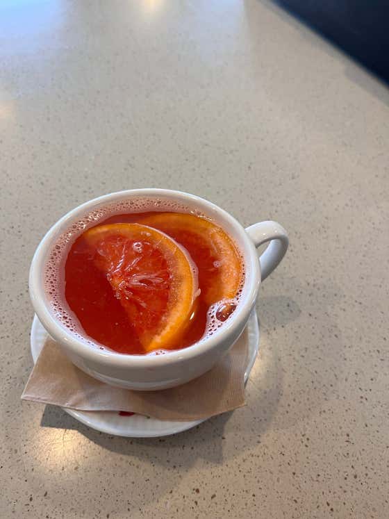 자몽차 메뉴 사진(네이버)