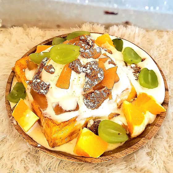 과일프랜치토스트 메뉴 사진(네이버)