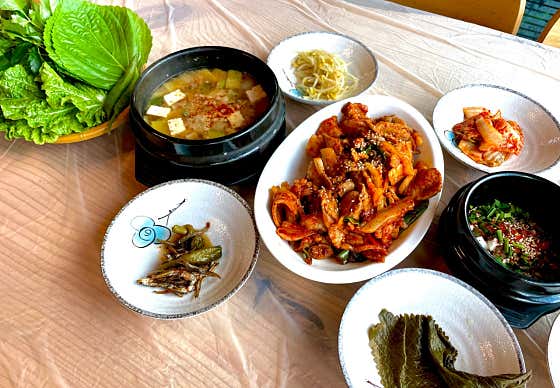 제육 쌈밥 메뉴 사진(네이버)