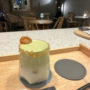 약과녹차슈페너 메뉴 사진(네이버)