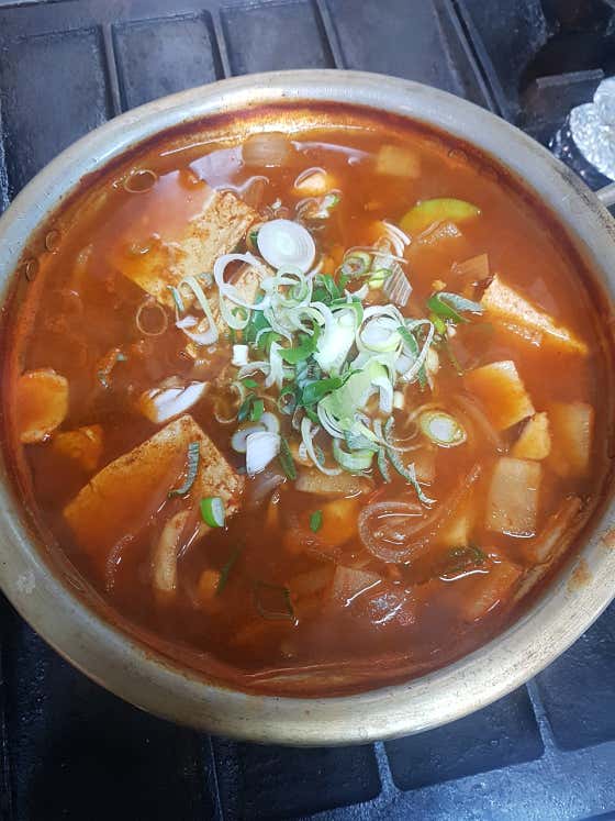 고추장찌개 메뉴 사진(네이버)