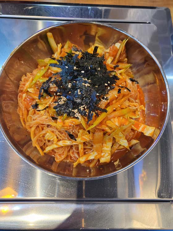 [점심특선] 열무/잔치/비빔국수 메뉴 사진(네이버)