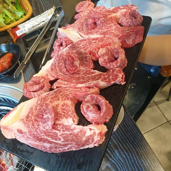 명품새우살 메뉴 사진(네이버)
