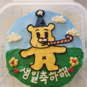 수제 도시락 케이크 메뉴 사진(네이버)