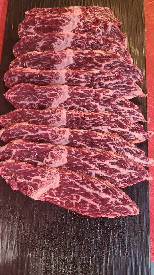 명품 토시살 메뉴 사진(네이버)