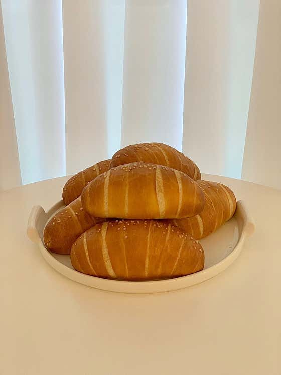 소금빵 메뉴 사진(네이버)