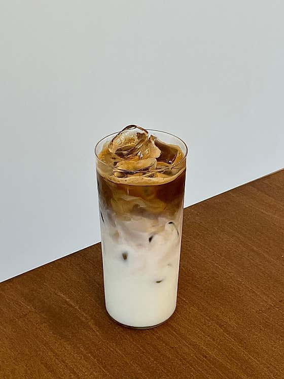 (ice)카페라떼 메뉴 사진(네이버)