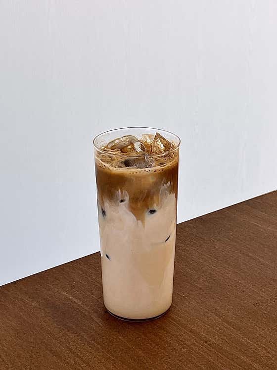 (ice) 바닐라 라떼 메뉴 사진(네이버)