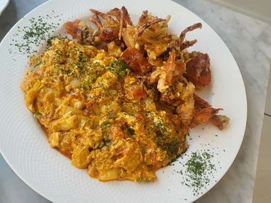 커리크랩 메뉴 사진(네이버)