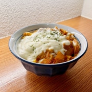 김치치즈가츠동 메뉴 사진(네이버)