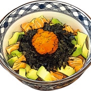 연어아보카도덮밥 메뉴 사진(네이버)