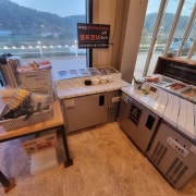라면+치즈 무한리필 셀프바 메뉴 사진(네이버)