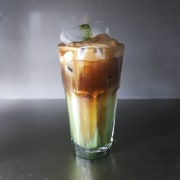 말차크림라떼 메뉴 사진(네이버)
