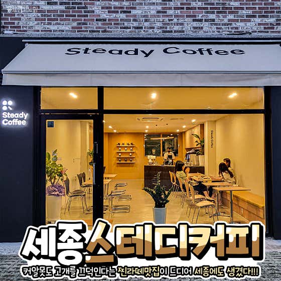 스테디커피 세종점 · 네이버 지도·플레이스 2