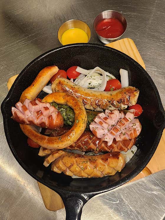 모둠 소세지 메뉴 사진(네이버)