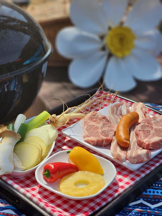 인삼바베큐세트(2인) 메뉴 사진(네이버)
