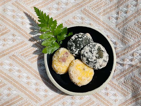 경단 2종 메뉴 사진(네이버)