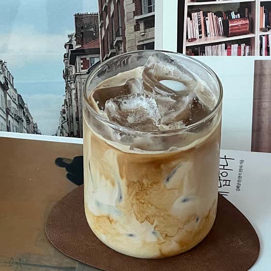 유심조라떼 메뉴 사진(네이버)