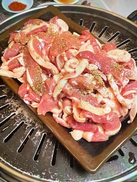 오리로스(1kg) 메뉴 사진(네이버)