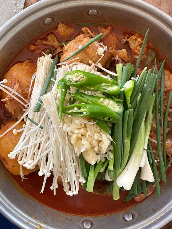 닭도리탕 메뉴 사진(네이버)