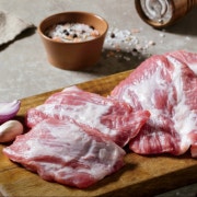 청정 무항생제 가브리살 (140g) 메뉴 사진(네이버)