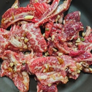 양념갈비살150g 메뉴 사진(네이버)