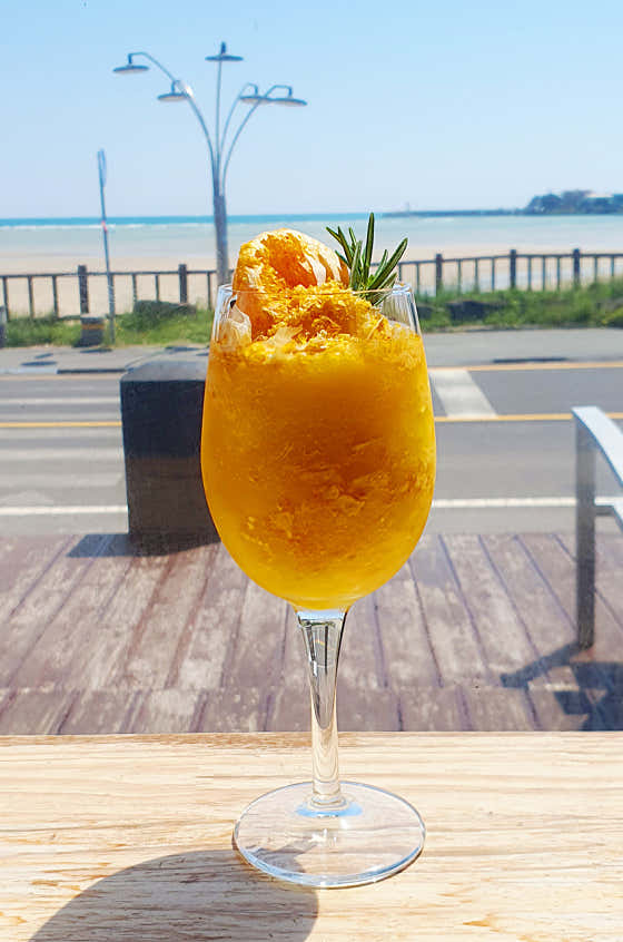 한라봉블랜디드 메뉴 사진(네이버)
