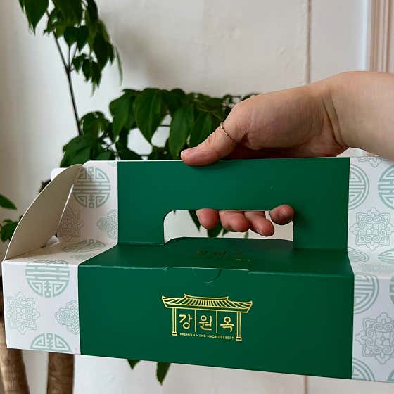 초당 순두부찹쌀떡 1box(12ea) 메뉴 사진(네이버)