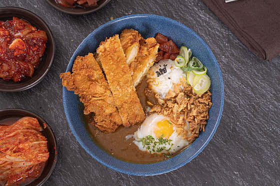 카레(curry)> 등심돈가스카레 메뉴 사진(네이버)