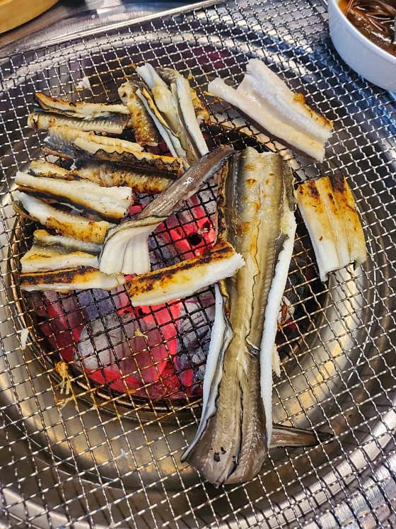 장어1kg 메뉴 사진(네이버)