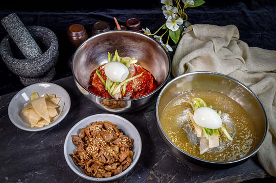 냉면 메뉴 사진(네이버)