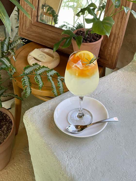 Lemon Earl Grey Ade 메뉴 사진(네이버)