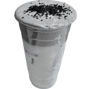 찐 흑임자 크림 라떼 메뉴 사진(네이버)