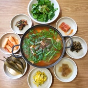 새우탕 정식1인(2인이상) 메뉴 사진(네이버)