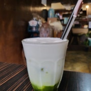 말차라떼 메뉴 사진(네이버)