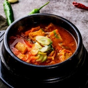 소고기된장찌개 메뉴 사진(네이버)