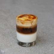 커스터드 크림 라떼 메뉴 사진(네이버)