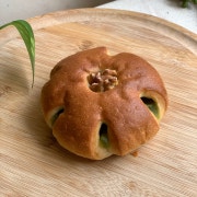 우리쌀완두앙금빵 메뉴 사진(네이버)