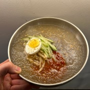 물/비빔 냉면 메뉴 사진(네이버)