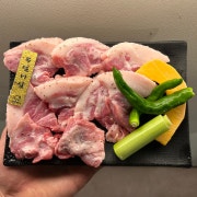목덜미살(뒷통) 메뉴 사진(네이버)