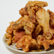 오목찹쌀 후라이드 [뼈닭] 메뉴 사진(네이버)