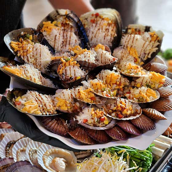 Bset 조개+대하+해산물+식사(소) 메뉴 사진(네이버)
