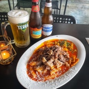 대패삼겹 국물 떡볶이🌶️ 메뉴 사진(네이버)