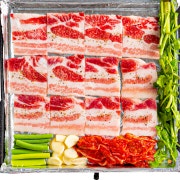 삼평 급랭삼겹살 메뉴 사진(네이버)