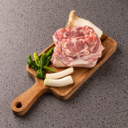 72시간 숙성 꼬들목살(120g) 메뉴 사진(네이버)
