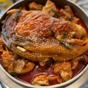 묵은지 닭볶음 메뉴 사진(네이버)
