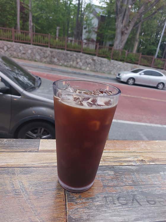 아메리카노ice/hot 메뉴 사진(네이버)